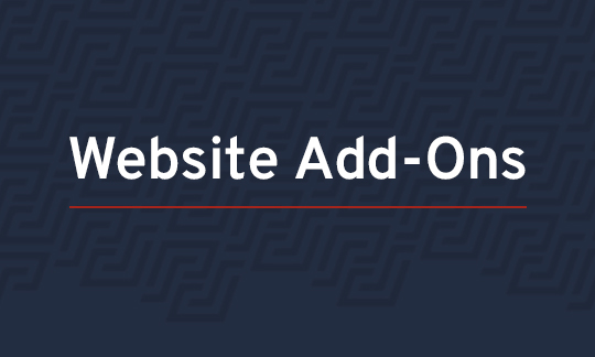 Website Add-Ons